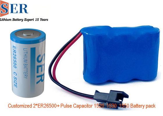 10.8V แบตเตอรี่ Li-SOCL2 ที่กําหนดเอง 3ER26500 3S1P แบตเตอรี่ขนาด C สําหรับ Bicycle Locker