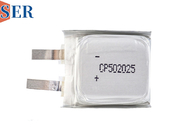SER CP502025 แบตเตอรี่ลิเธียมแมงกานีส Soft Package ของแบตเตอรี่ Li-MnO2 3.0V