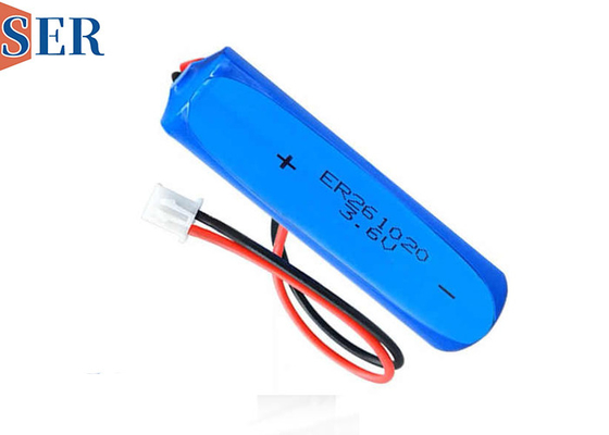 ER261020 แบตเตอรี่ Li SOCL2 ความจุสูง 3.6V CC แบตเตอรี่ ER ขนาดใหญ่
