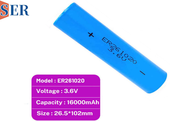17000mAh 3.6V Li SOCL2 แบตเตอรี่ ER261020 ER341245 ER321270 สําหรับอุปกรณ์อิเล็กทรอนิกส์