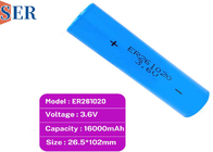 Li SOCL2 Battery 17000mAh 3.6V Voltage ER261020 ER341245 ER321270 Battery for Electronic Devices