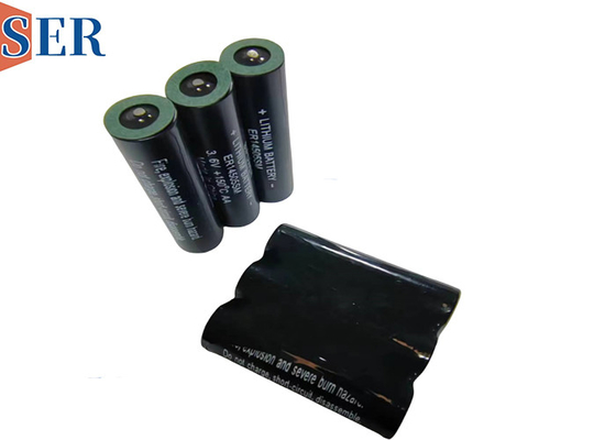 อุณหภูมิสูง ER321250S 3.6V 28Ah 32127MR DD ขนาด Li-SOCl2 แบตเตอรี่ 165 องศาเซลเซียส