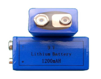แบตเตอรี่ลิเธียม MNO2 ความจุ 1200mAh, แบตเตอรี่ Li MnO2 AA แมงกานีสหลัก CR9V