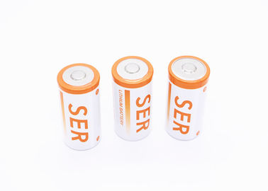เครื่องวัดก๊าซ Li SOCL2 แบตเตอรี่ 1/2AA ER14250M แบตเตอรี่ 3.6V 750mAh ประเภทพลังงาน