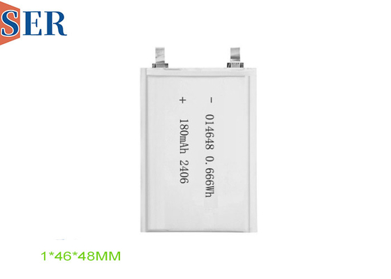 แบตเตอรี่โรงงาน จําหน่าย 3.7v แบตเตอรี่ลิตยูมโพลีเมอร์ ultra-thin rechargeable 014648 สําหรับอุปกรณ์อิเล็กทรอนิกส์