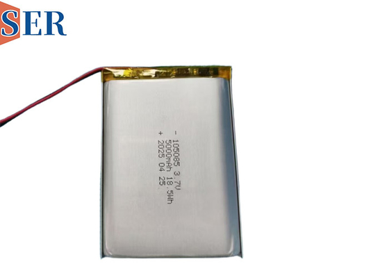 แบตเตอรี่ ผู้ผลิต ปรับแต่ง แบตเตอรี่พอลิเมอร์ลิตยูไนต์แบบชาร์จได้ แพ็ค 3.7v 7.4v 11.1v 105085 5000mAh สําหรับอุปกรณ์ไร้สายในบ้านฉลาด