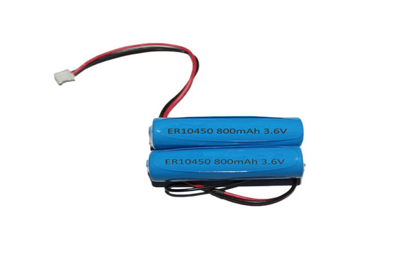 2ER10450 7.2V AAA Li SOCl2 แบตเตอรี่สำหรับ Alarm PLC Tag เครื่องควบคุมอุณหภูมิ