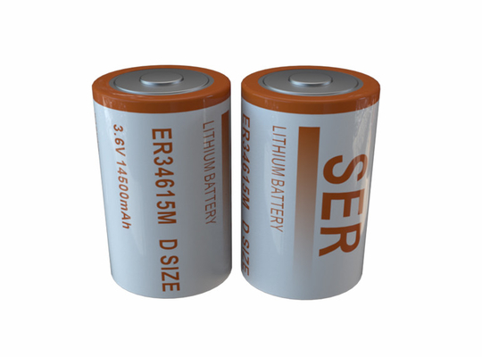 2ER34615M SAFT 2LSH20 7.2V 14Ah Lithium ER34615M ขนาด D แบตเตอรี่ แพคก๊าซ ไฟ แบตเตอรี่จุดไฟ