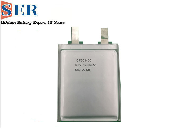 Limno2 แบตเตอรี่บางพิเศษ CP303450 SER GROUP 3v แบตเตอรี่ลิเธียมแมงกานีสแบบปริซึม 3v Soft Pack