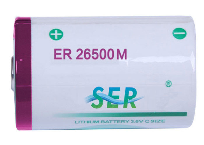ER26500M Li SOCL2 แบตเตอรี่ชนิดพลังงานสูงขนาด ER C พร้อมกระแสไฟพัลส์สูง