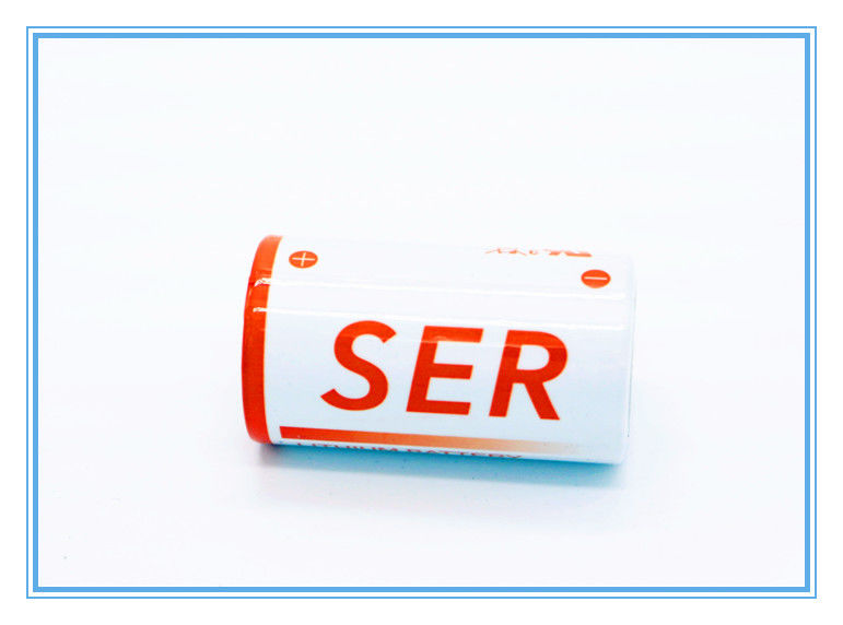 พลังงานสูงขนาด ER18505 แบตเตอรี่ 3800mAh แบตเตอรี่ลิเธียม 3.6 โวลต์อายุการเก็บรักษา 10 ปี