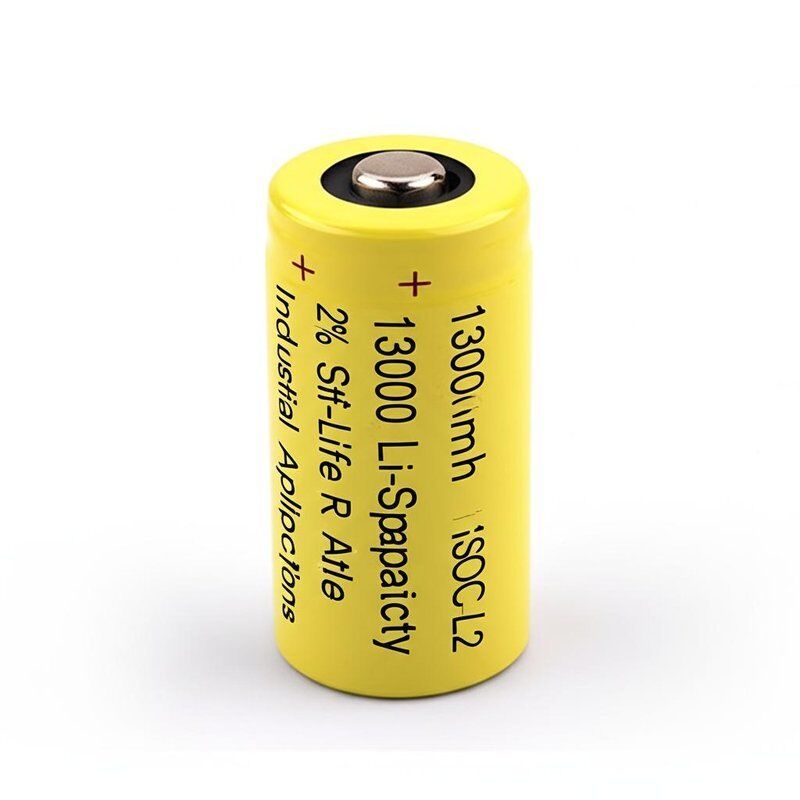 13000mAh Li-SOCL2 Battery High Capacity 2% Self-life Rate for Industrial Applications