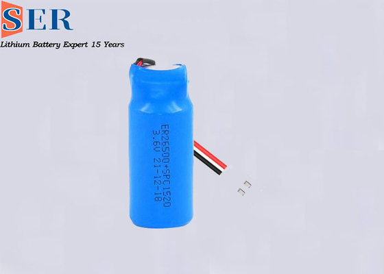3.6V Er26500 SPC1520 Li Socl2 แบตเตอรี่ลิเธียมหลักแบบไม่ชาร์จ 8500mAh สำหรับเครื่องวัด IOT