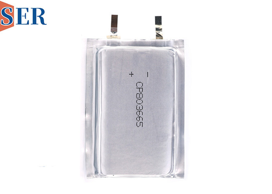 SER CP803665 Limno2 แบตเตอรี่บางพิเศษ 3.0V แบตเตอรี่ลิเธียมแมงกานีสแพ็คเกจอ่อนหลัก