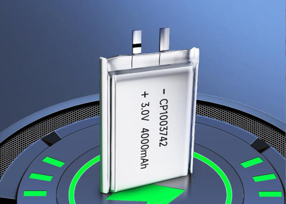 CP1003742 Li MnO2 แบตเตอรี่ลิเธียมแบบชาร์จไม่ได้ 3V แบตเตอรี่หลักแบบซอฟต์แพ็ค