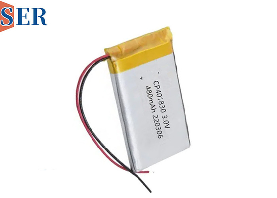 แบตเตอรี่ CP401830 3.0V 400mah สําหรับเซนเซอร์ปัสสาวะ