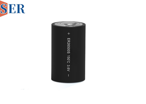 Er26500S 3.6V Li SOCl2 แบตเตอรี่ ขนาด C อุณหภูมิสูงถึง 150 °C สําหรับอุปกรณ์สนามเจาะน้ํามัน