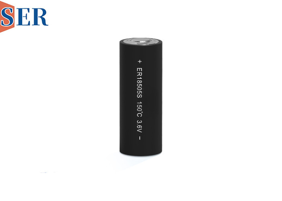 ER18505 3.6V แบตเตอรี่ Li SOCl2 สําหรับเครื่องตรวจจับอุณหภูมิ GPS