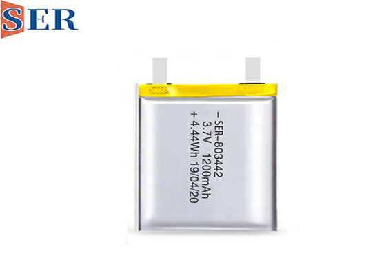 OEM 3.7V 7.4V 11.1 โวลต์ Li Ion แบตเตอรี่โพลิเมอร์ 1200mAh Lipo Cell 803442