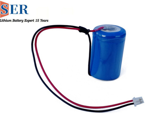 แบตเตอรี่ Li SOCl2 ทรงกระบอกแรงดันสูง 3.6 V ER17450m สำหรับเครื่องวัดก๊าซ NB-IoT Meter